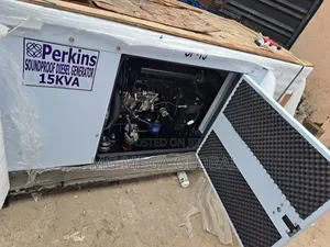 Sp15kva Brand New Perkins Diesel Soundproof Generator 2years Wty