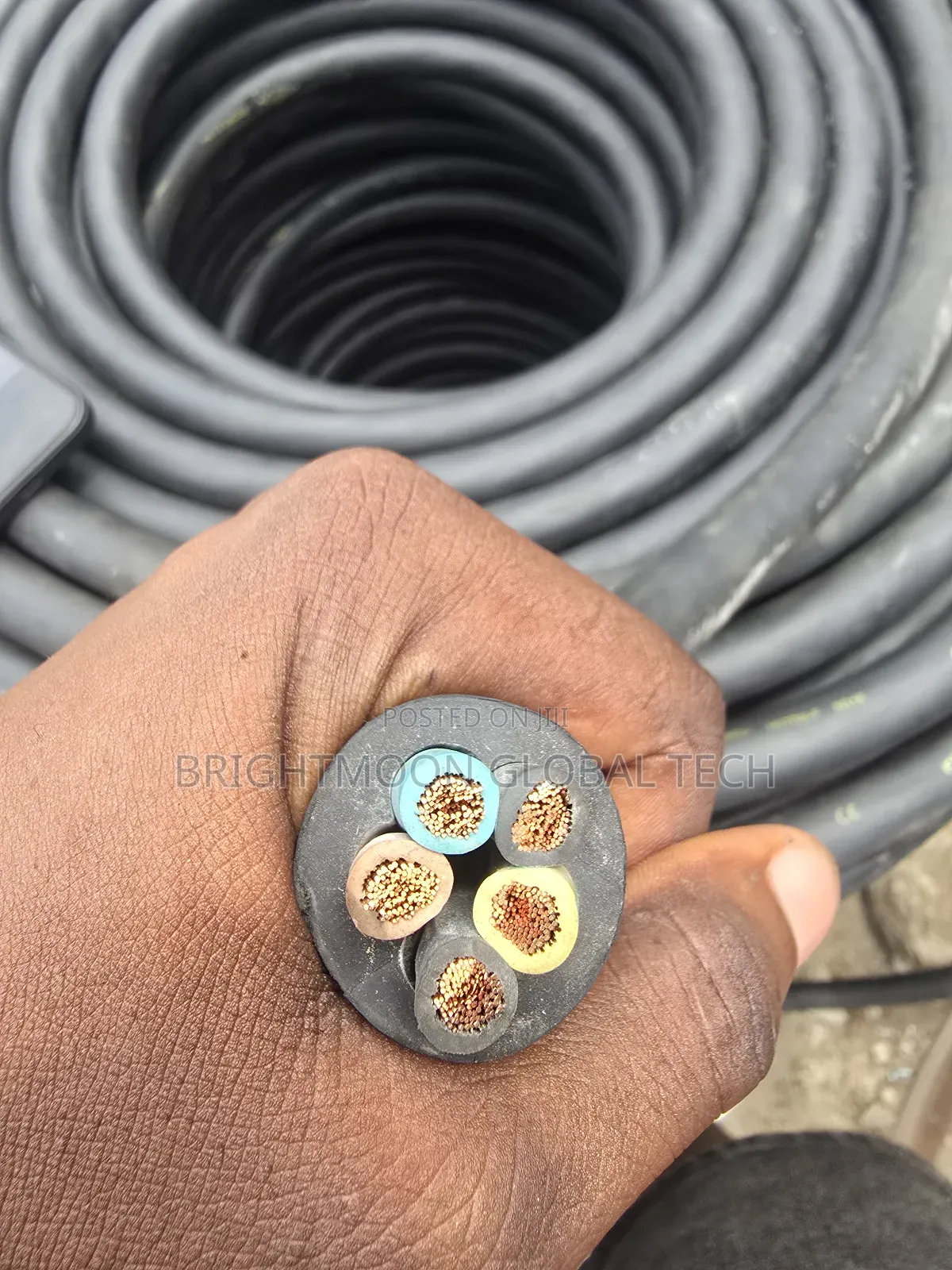 25mm 5core Flexible Tra Cable