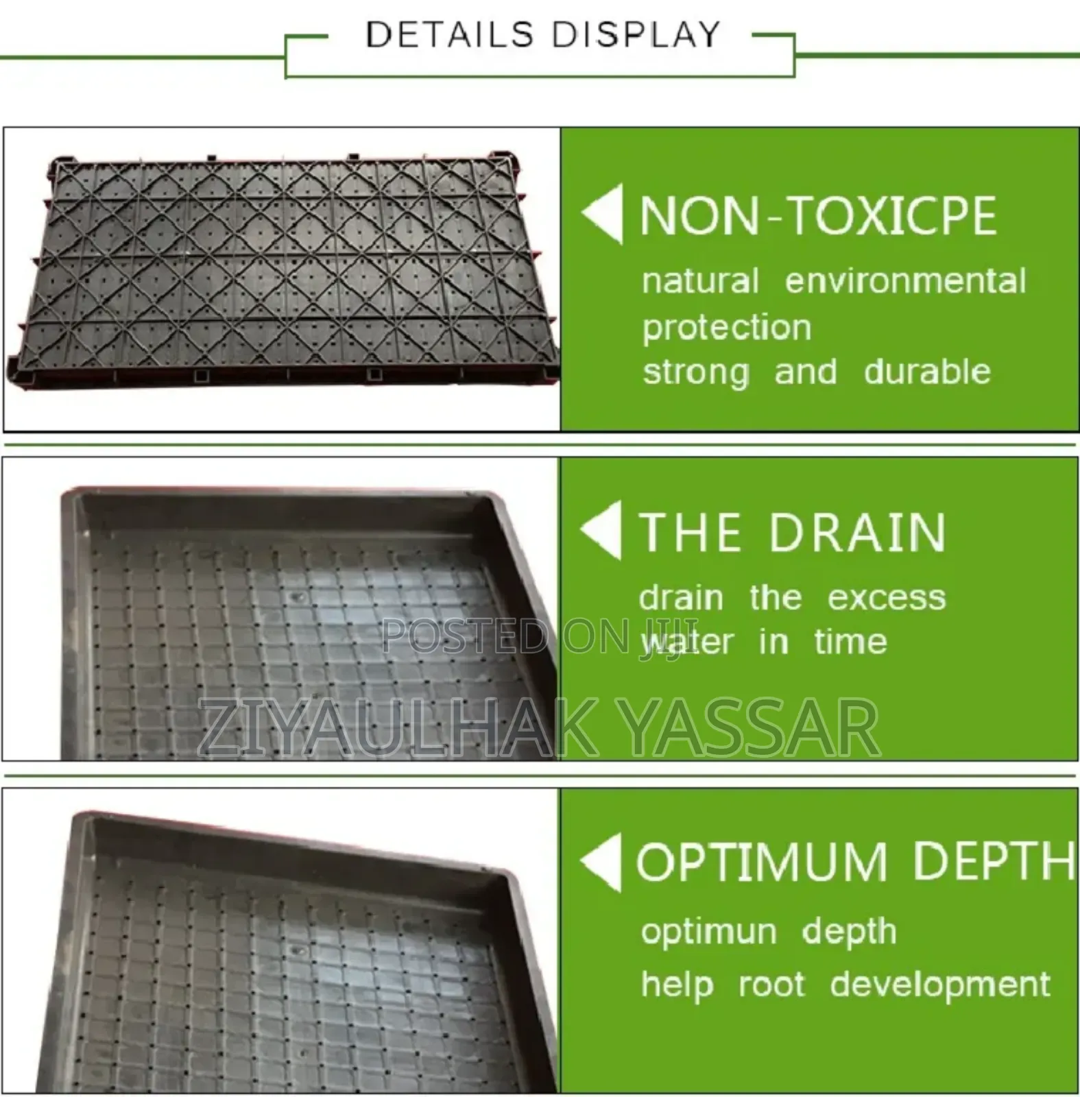 Fodder Trays, Rice Seedling Trays