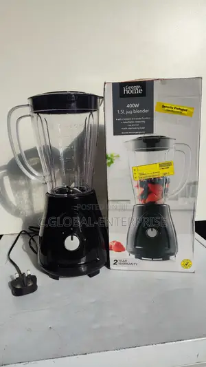 George Home 400w 1.5l Jug Electric Blender- Solar Friendly + Free Bag