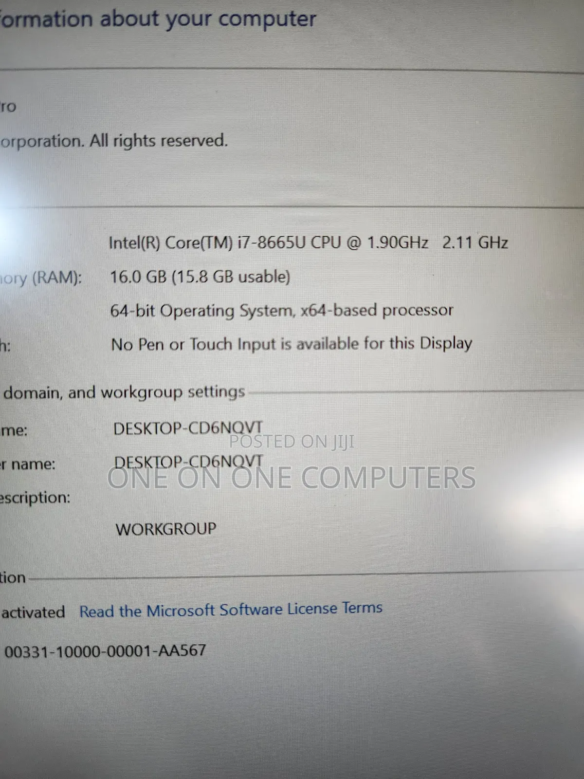 Laptop Dell Latitude 7300 16GB Intel Core i7 SSD 256GB