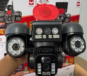 Auto Rotates Triple Lens Camera