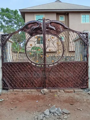 15 Ft Wronght Iron Design Gate