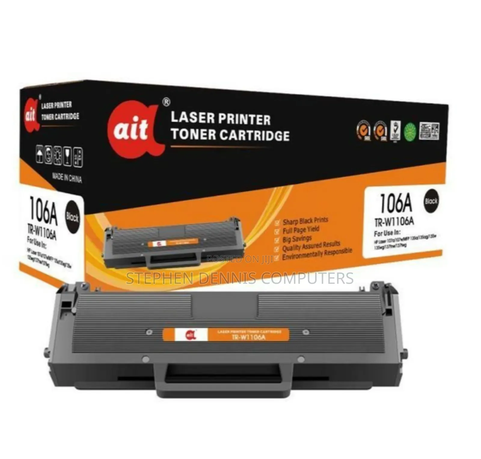 106a Printer Cartridge Toner