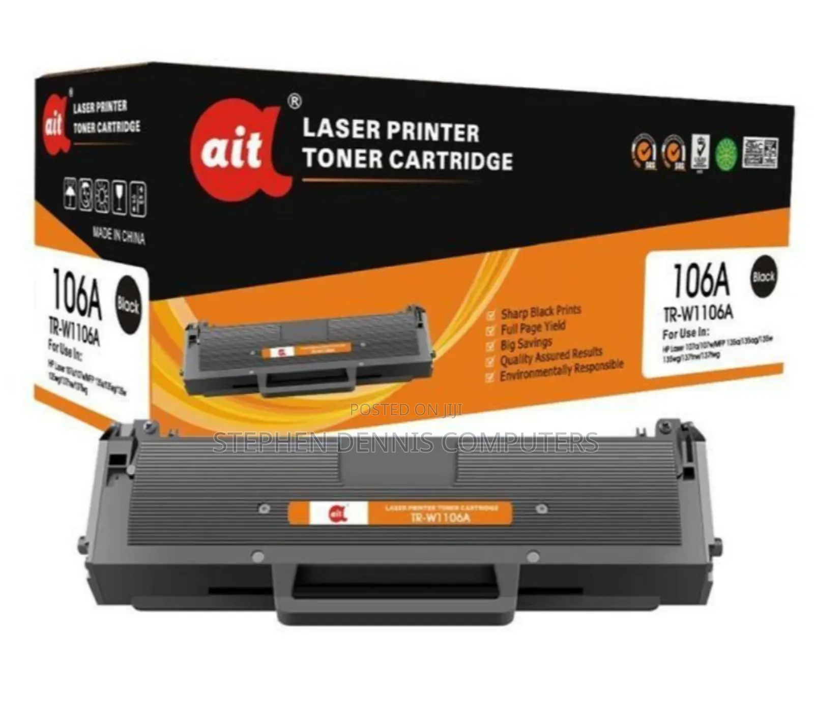 106a Printer Cartridge Toner