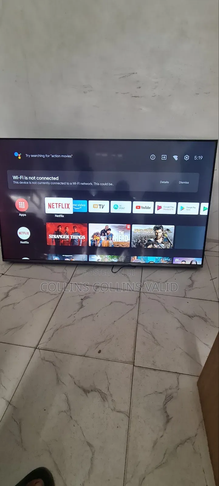 55 Inches Frameless Android Tv Available