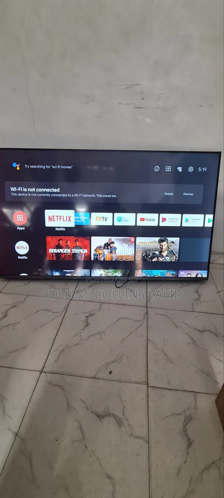 55 Inches Frameless Android Tv Available