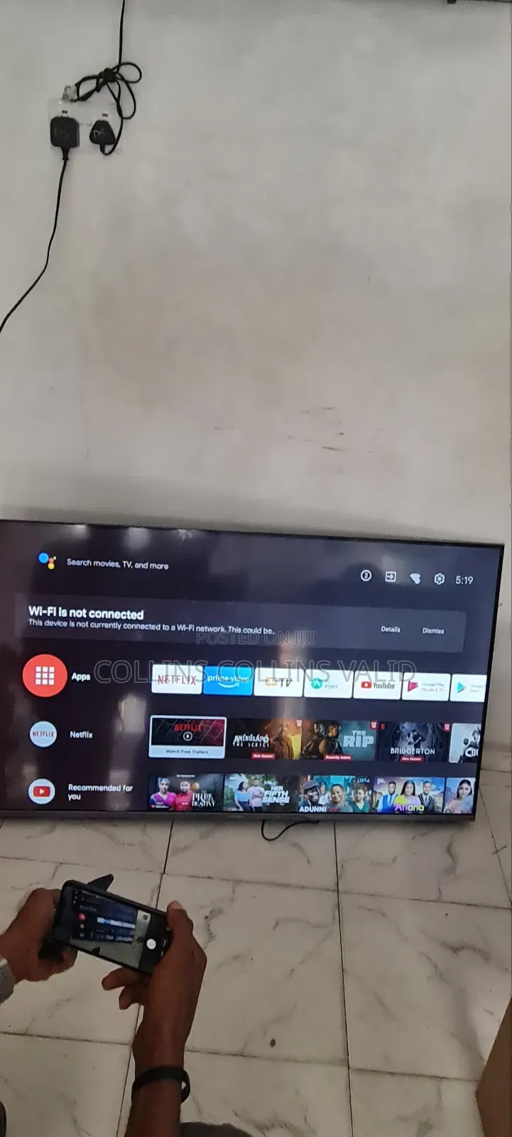 55 Inches Frameless Android Tv Available
