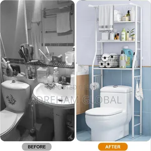 Toilet Rack With Towel Bar