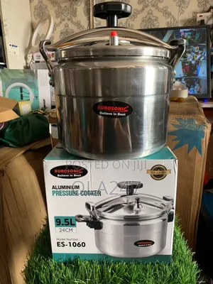 Eurosonic 9.5l Aluminium Pressure Cooker (Es-1060) - Brand New