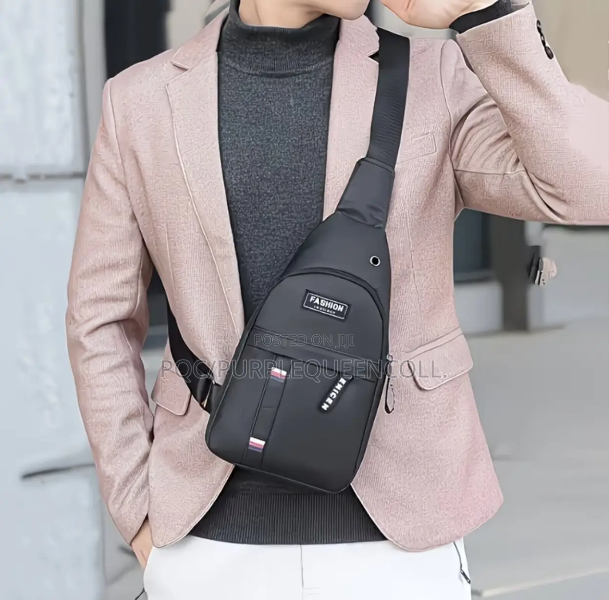 Oxford Crossbody Sling Chest Bag