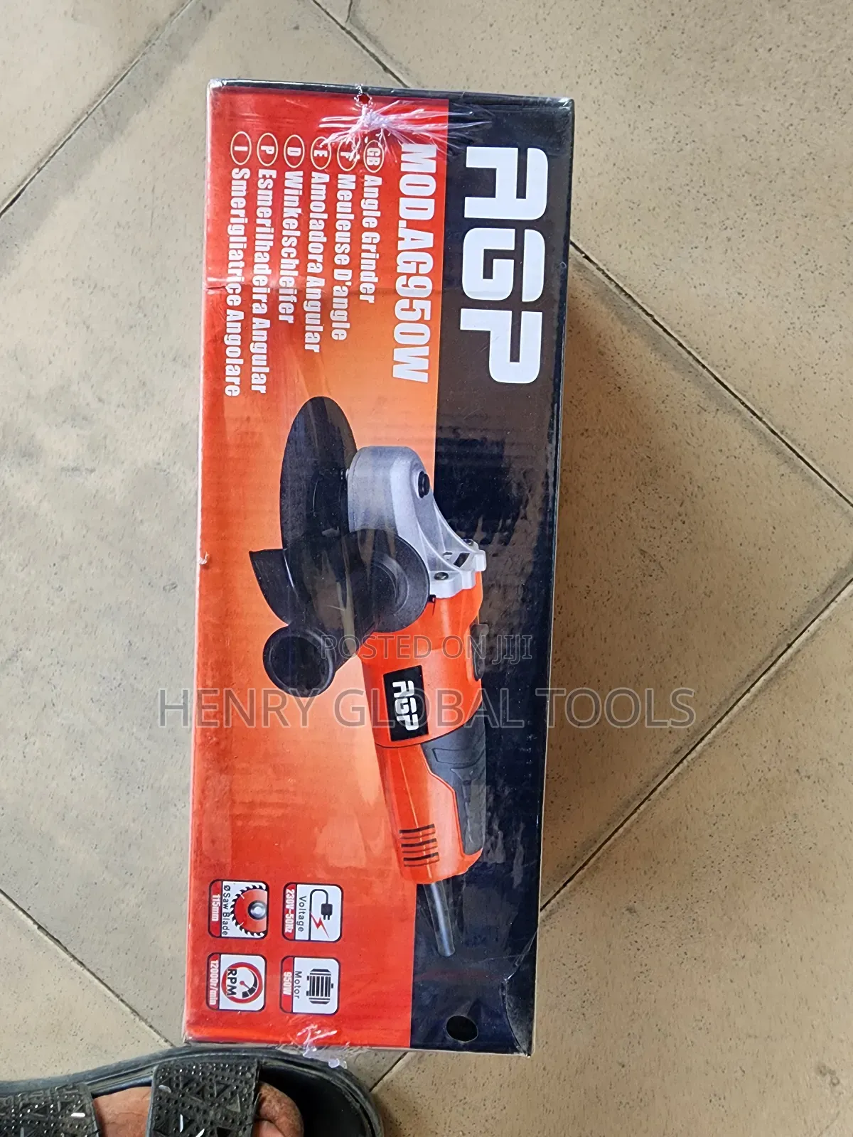41⁄2" Agp Angle Grinder Machine