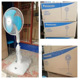 Original Panasonic 16-Inch Standing Fan, Model F-407y.