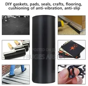 Product Name: Black NBR Rubber Sheet – 2mm × 1.2m × 10m (30% Nbr)