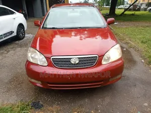 Toyota Corolla 2003 Red