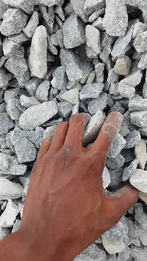 Mining Granite and Chipping for Construction Project Use