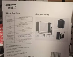 Sutefoto G100rgb Light