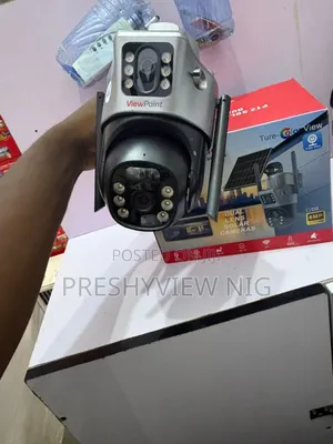 Double Lens CCTV Security Camera