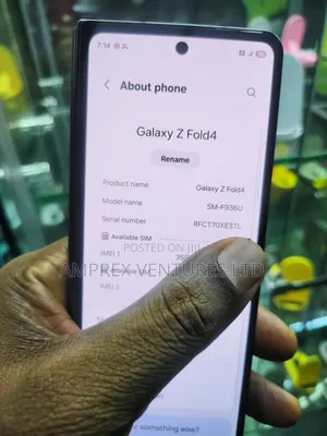 Samsung Galaxy Z Fold4 512 GB Black