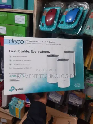 Tp-Link Deco M4 Whole Home Mesh Wi-Fi System