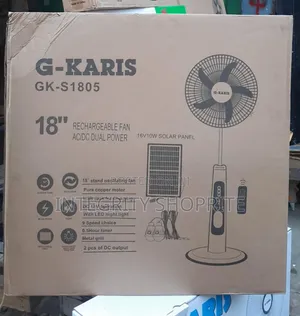 Rechargeable G-Karis 18inch Fan