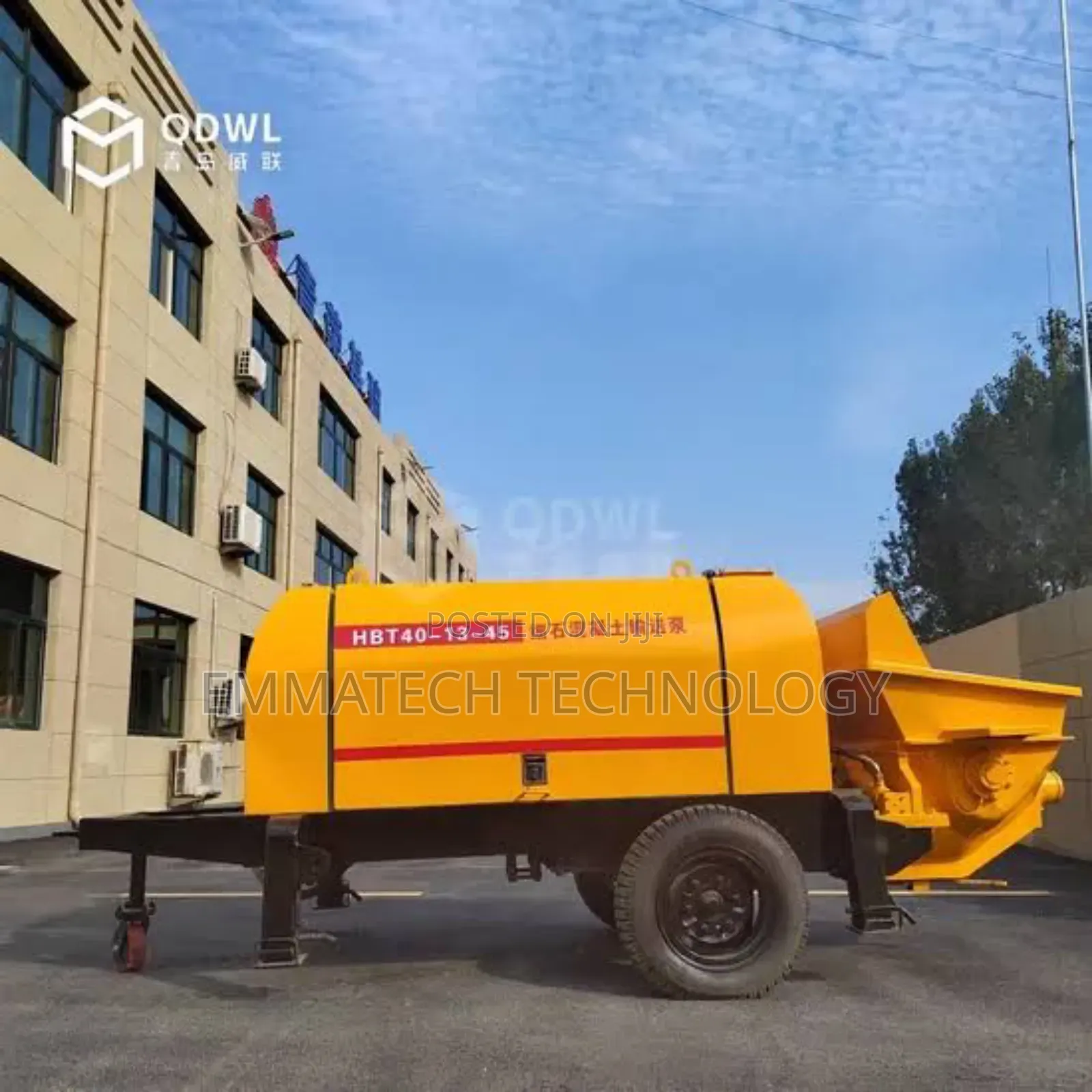 Mobile Concrete Pump