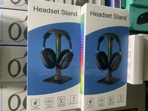 Headset Stand With RGB Light
