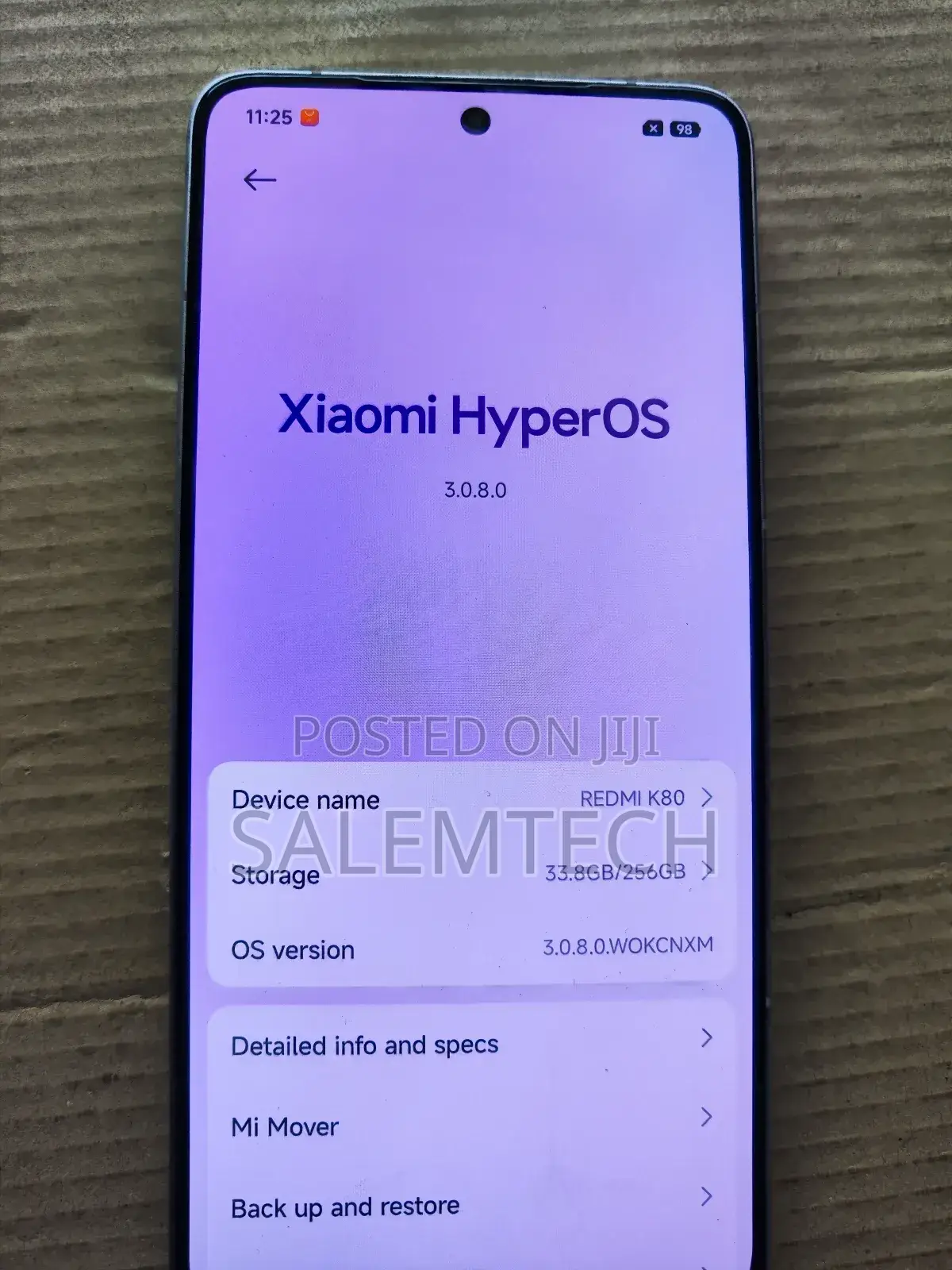 Xiaomi Redmi K80 256 GB Red