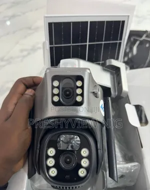 Dual Lens CCTV Camera Sim Enabled
