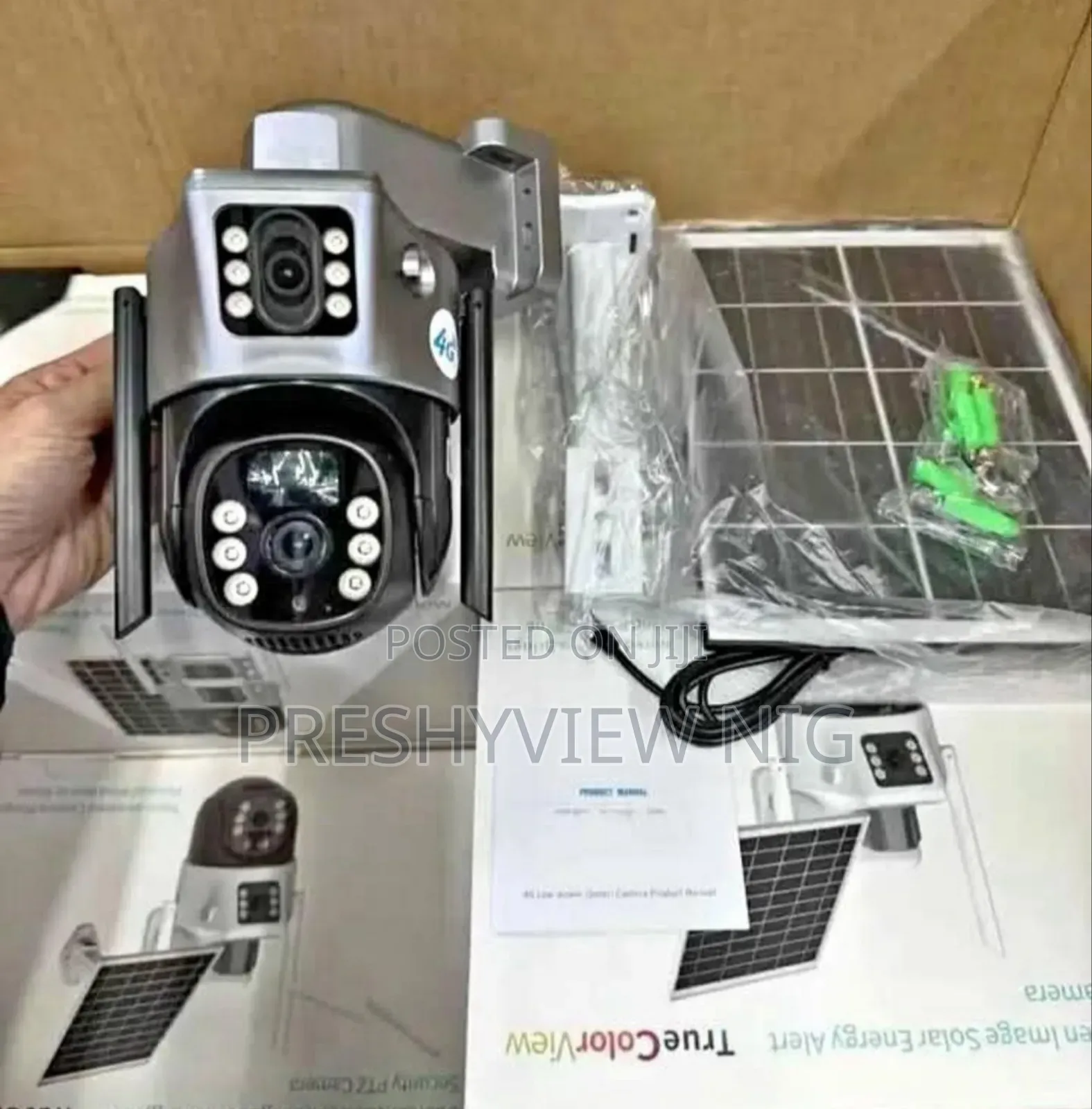 Wireless Dual Lens CCTV Security Camera