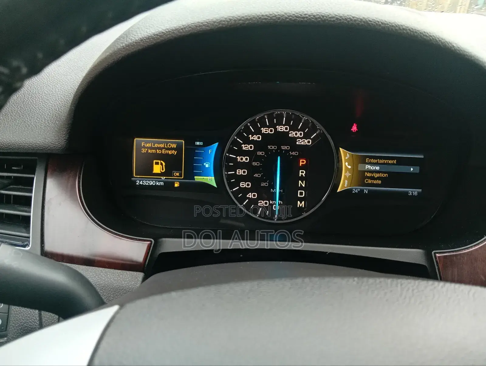 Ford Edge 2012 Black