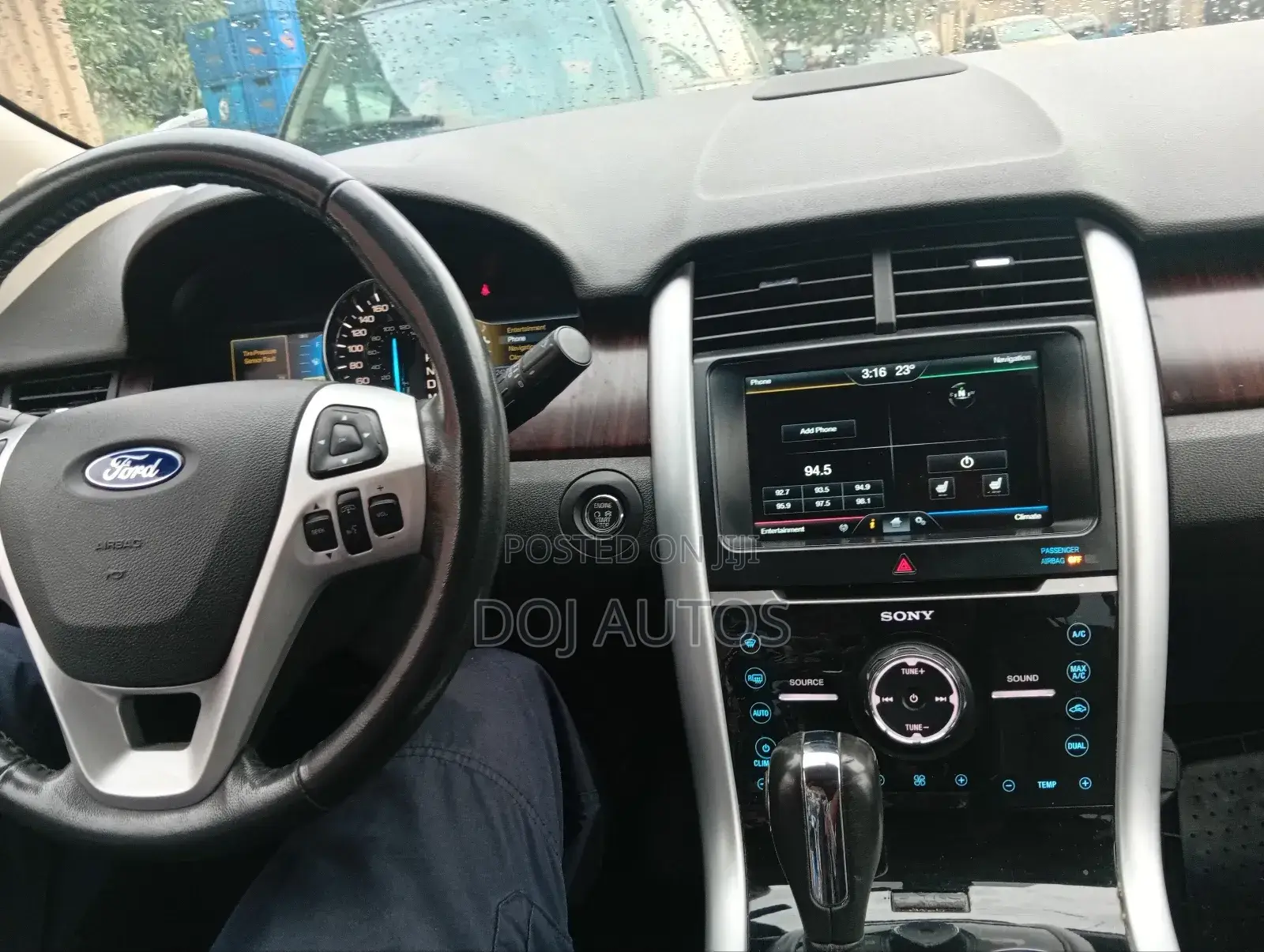 Ford Edge 2012 Black