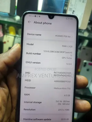 Huawei P30 Lite 256 GB Blue