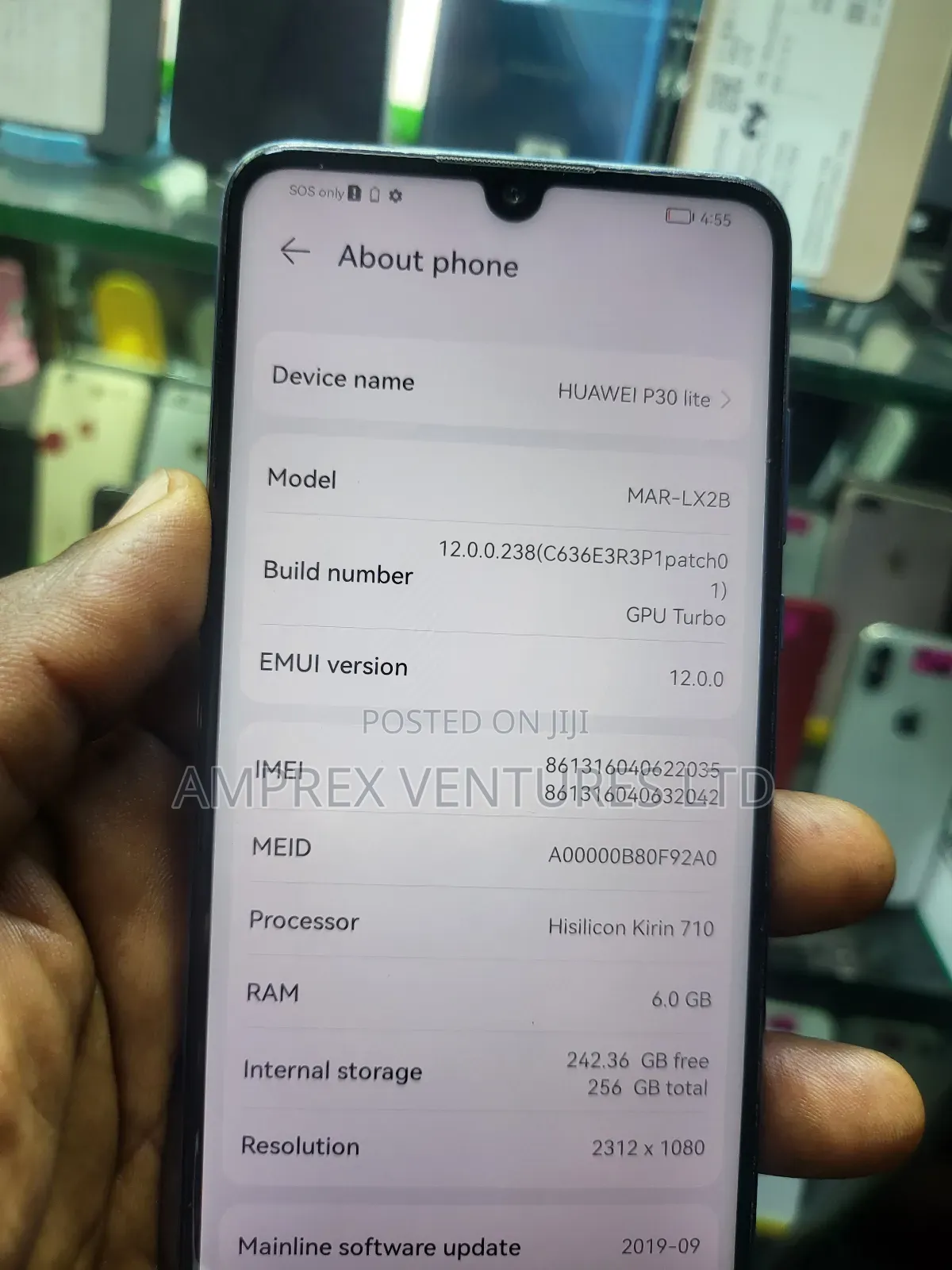 Huawei P30 Lite 256 GB Blue