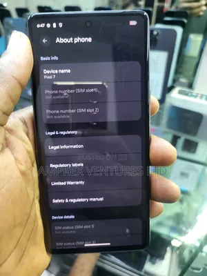 Google Pixel 7 128 GB Black
