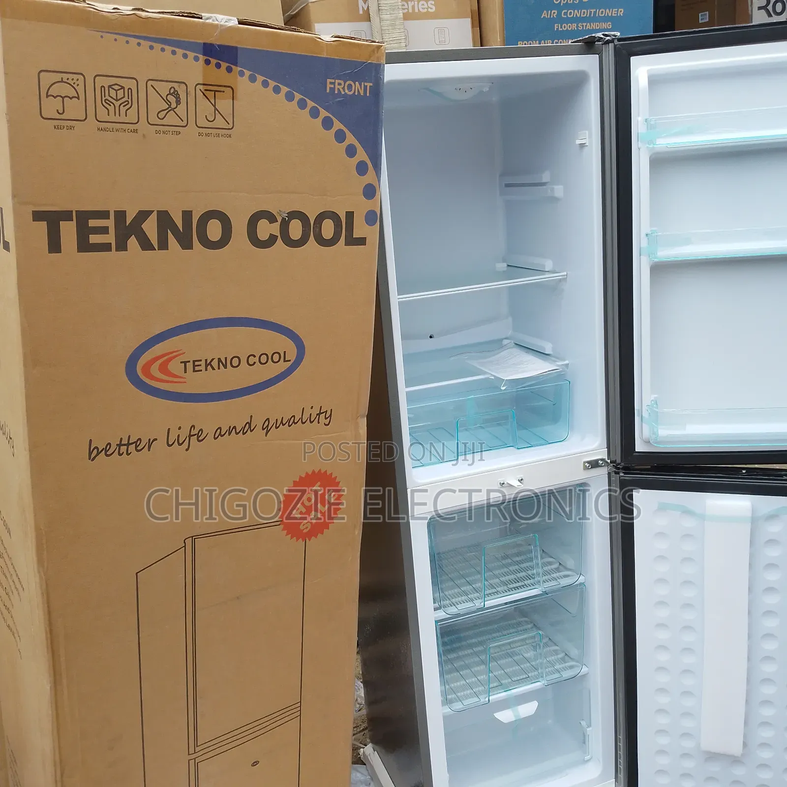 Technocool 250litres Double Door Refrigerator