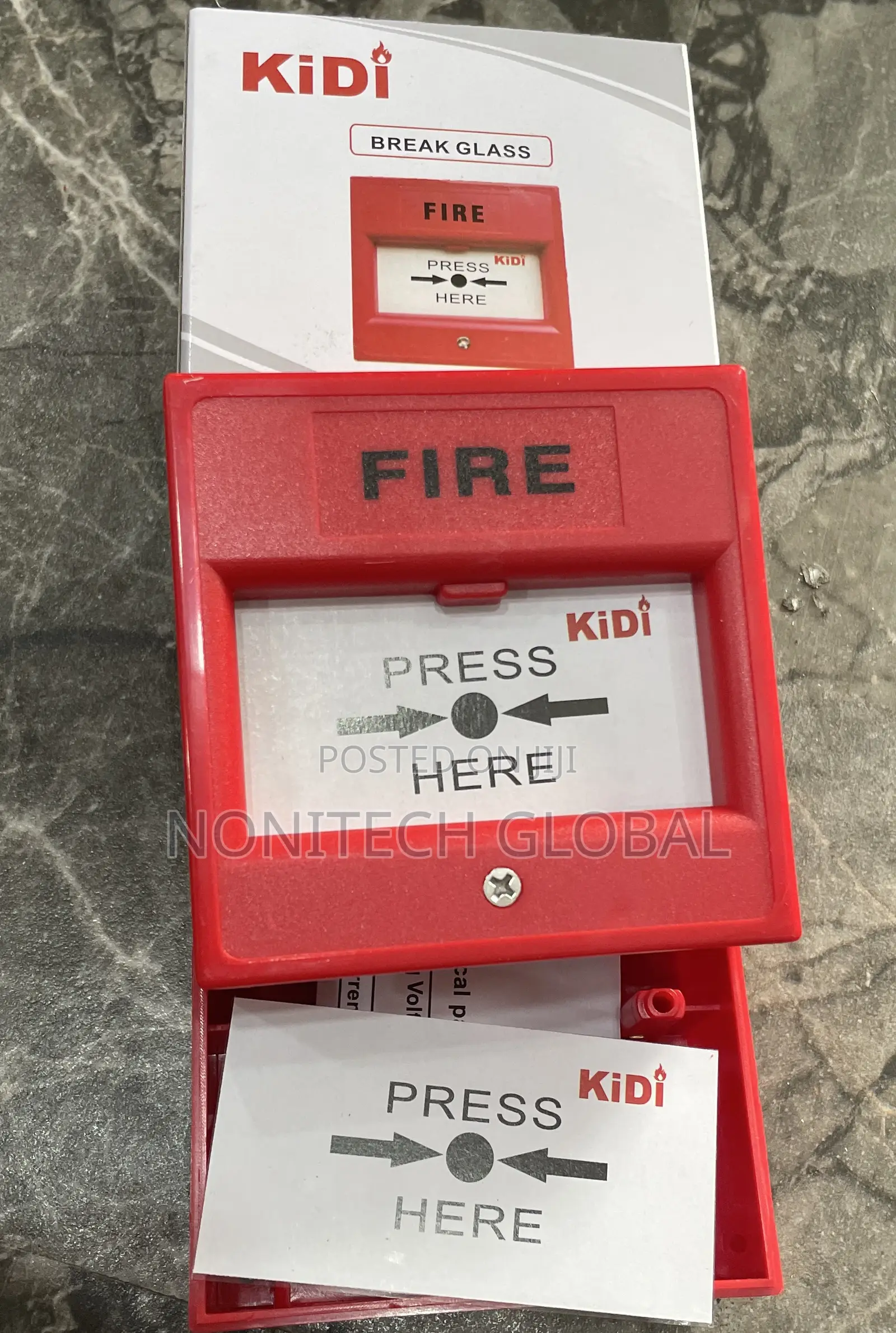 Kidi Fire Alarm Break Glass