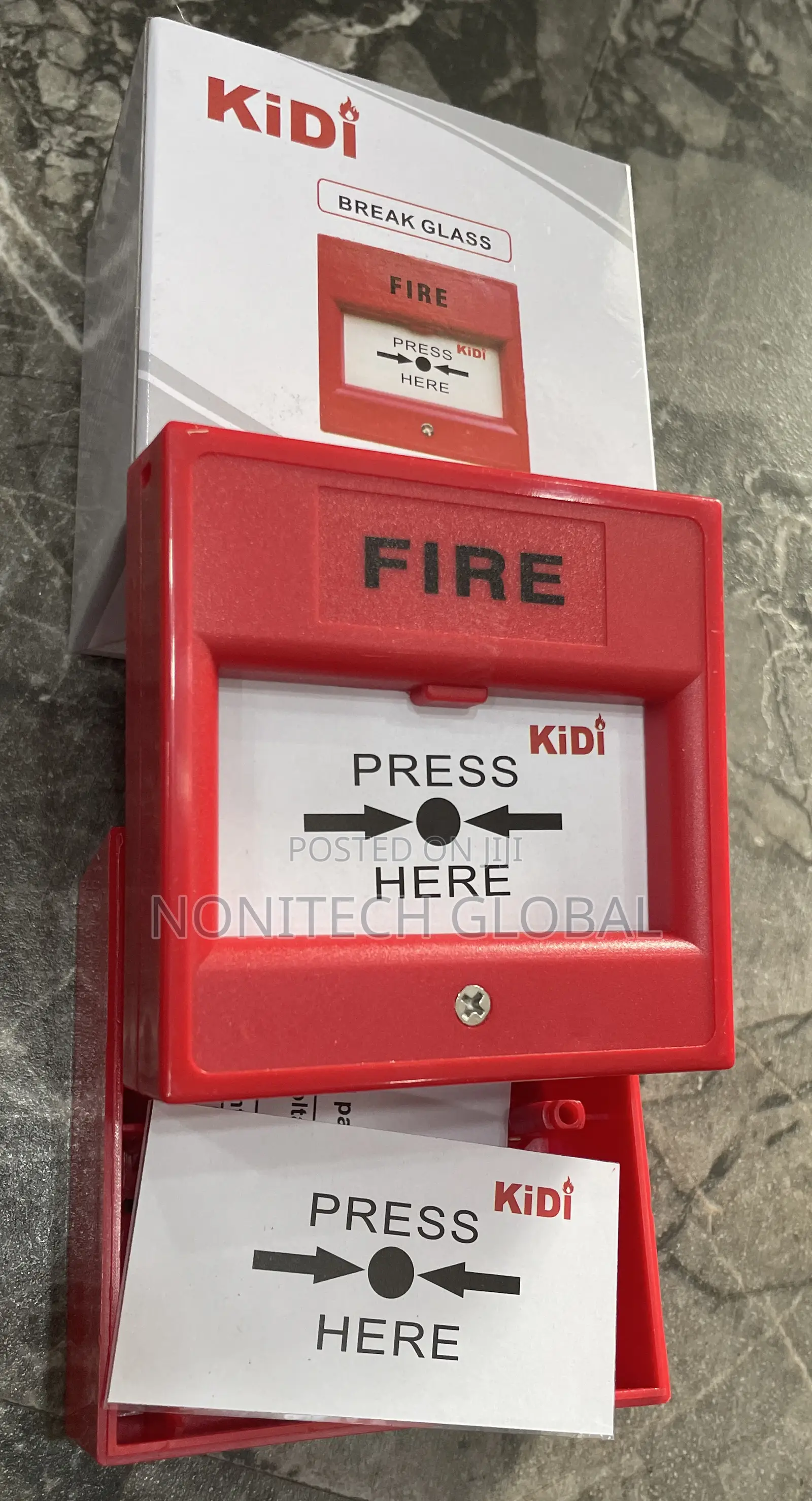 Kidi Fire Alarm Break Glass