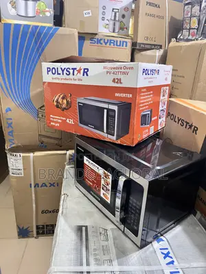 . Generous Polystar 42l Microwave With Grill Pv-42ttinv