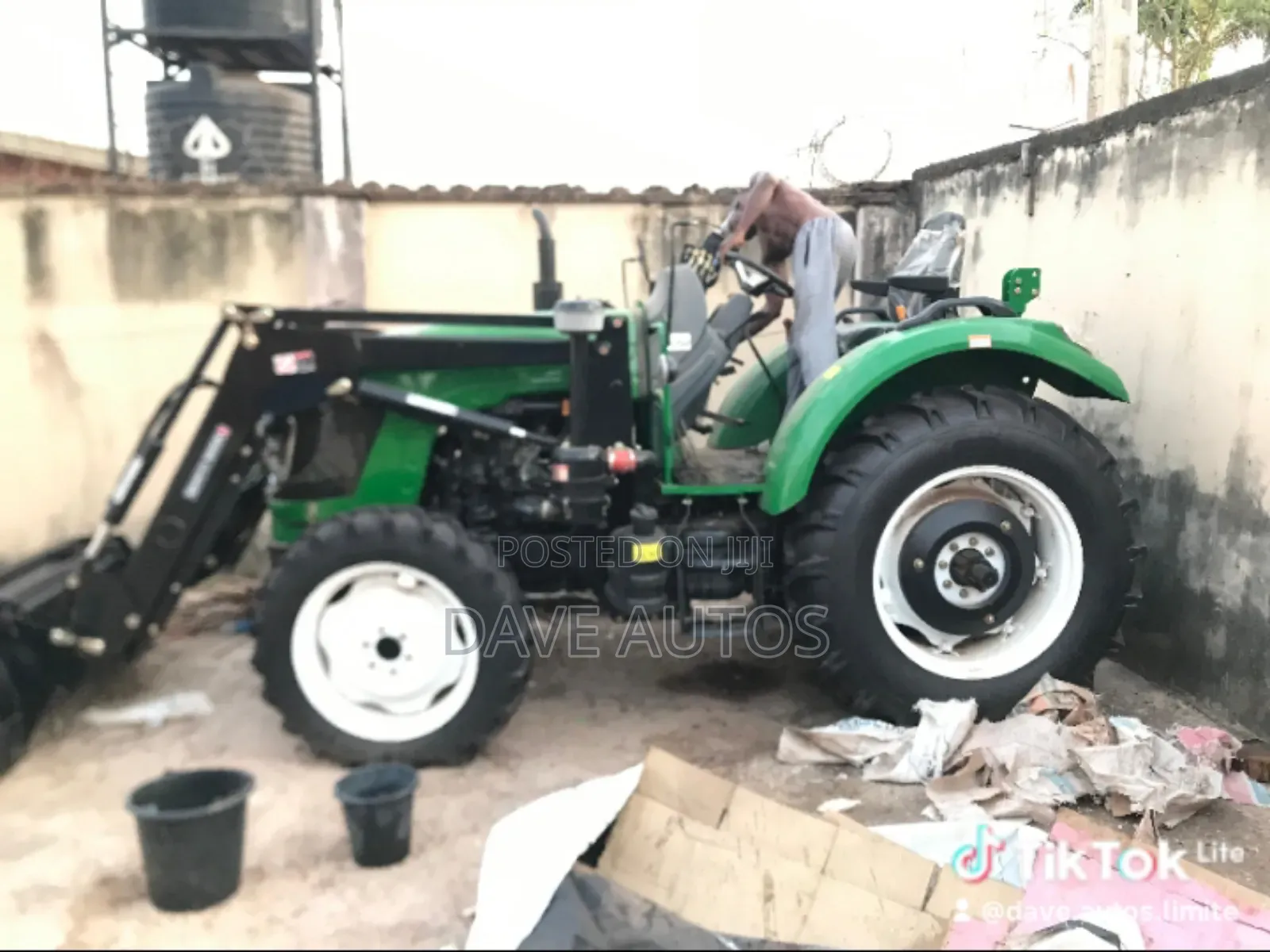 Tractor Multiple Trucks
