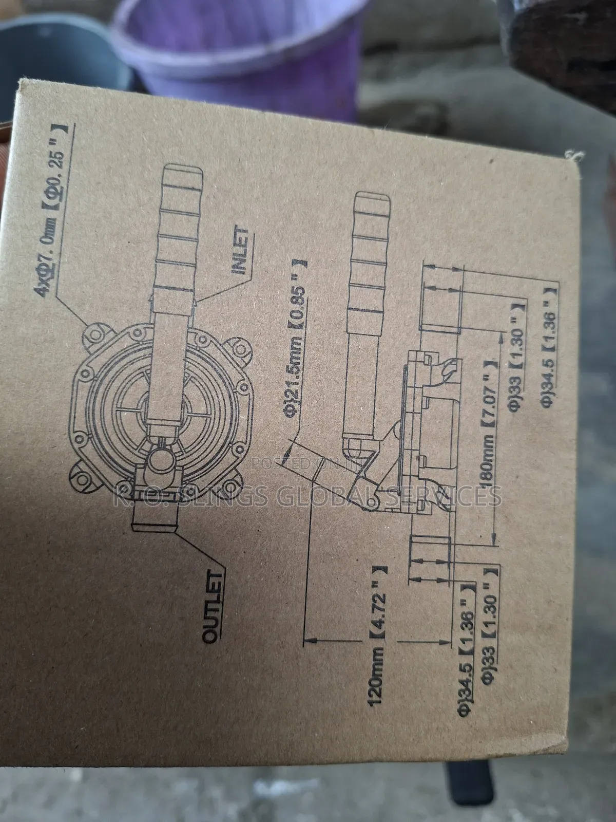 Diaphragm Hand Pump