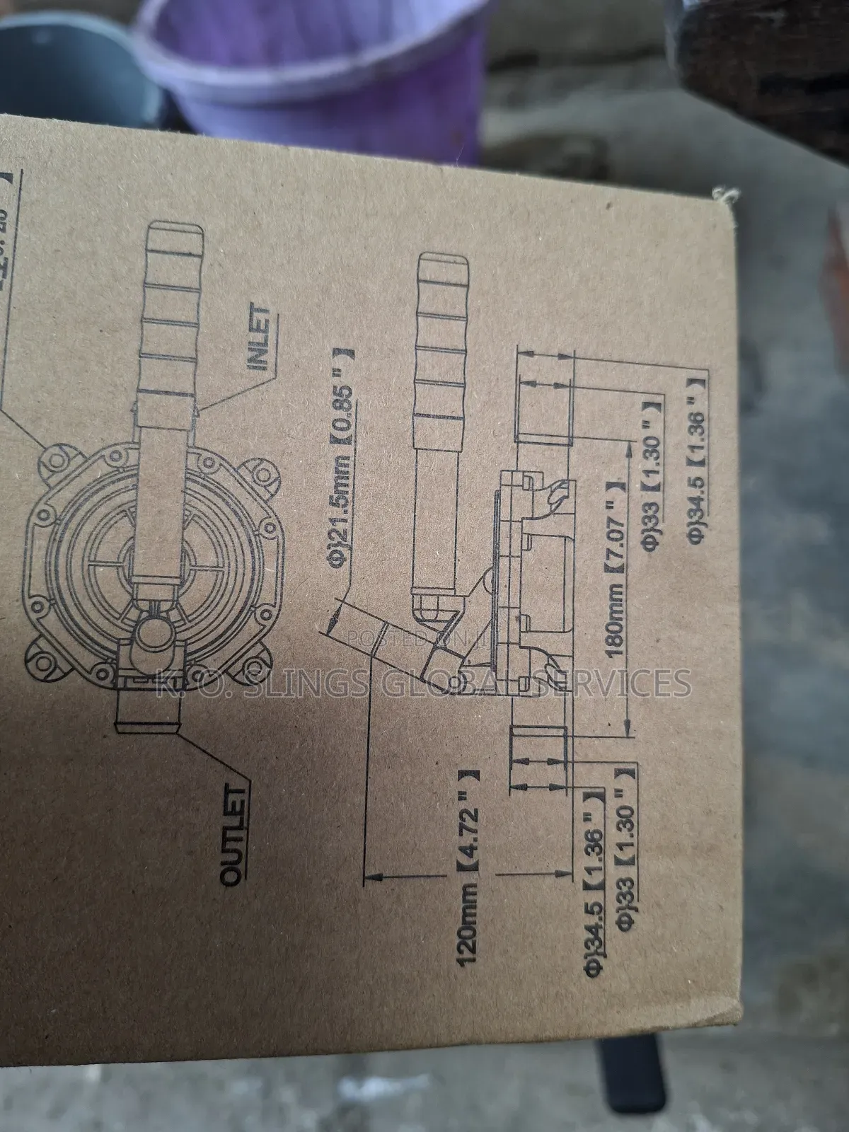 Diaphragm Hand Pump