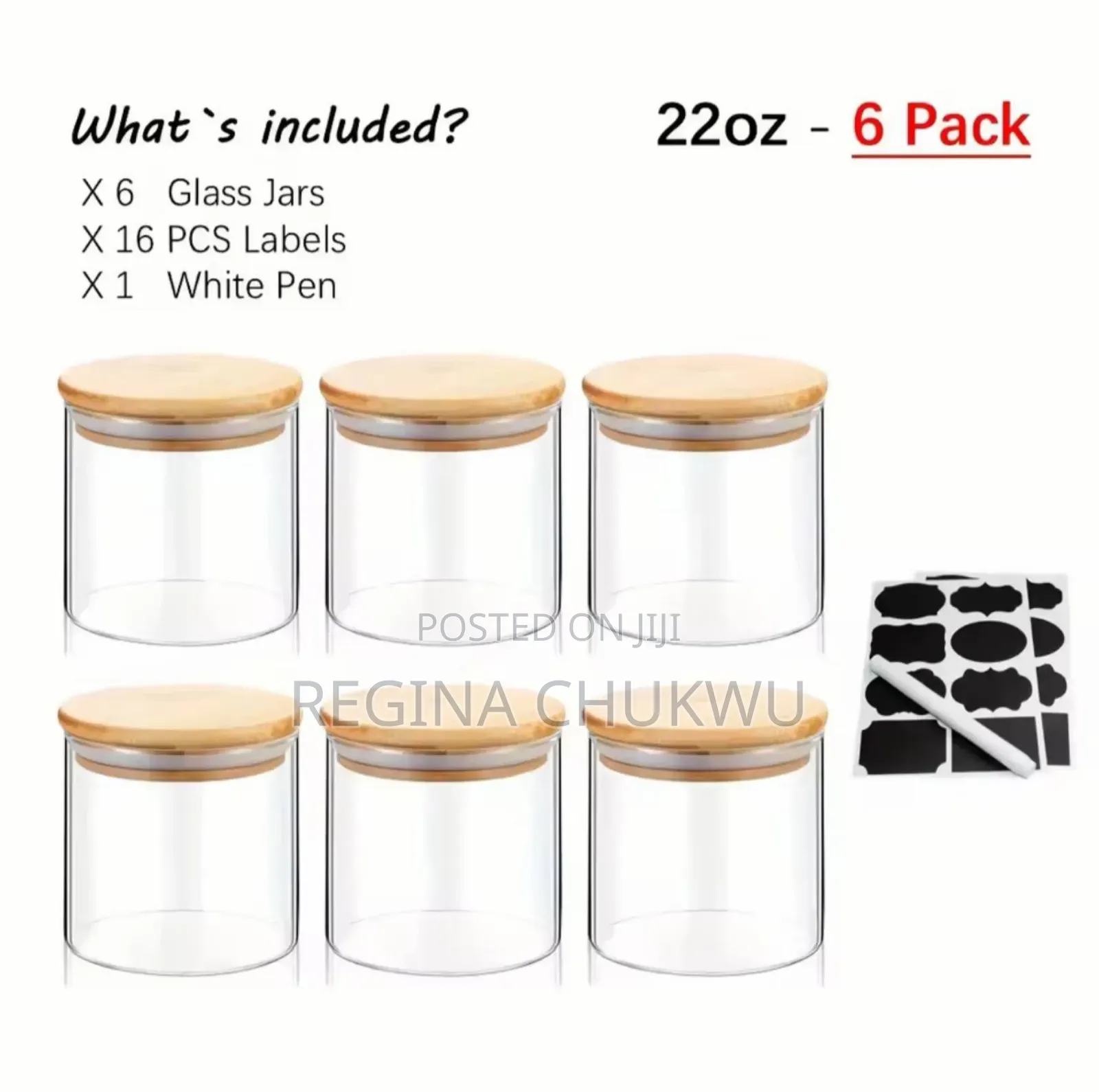Canister Clear Container
