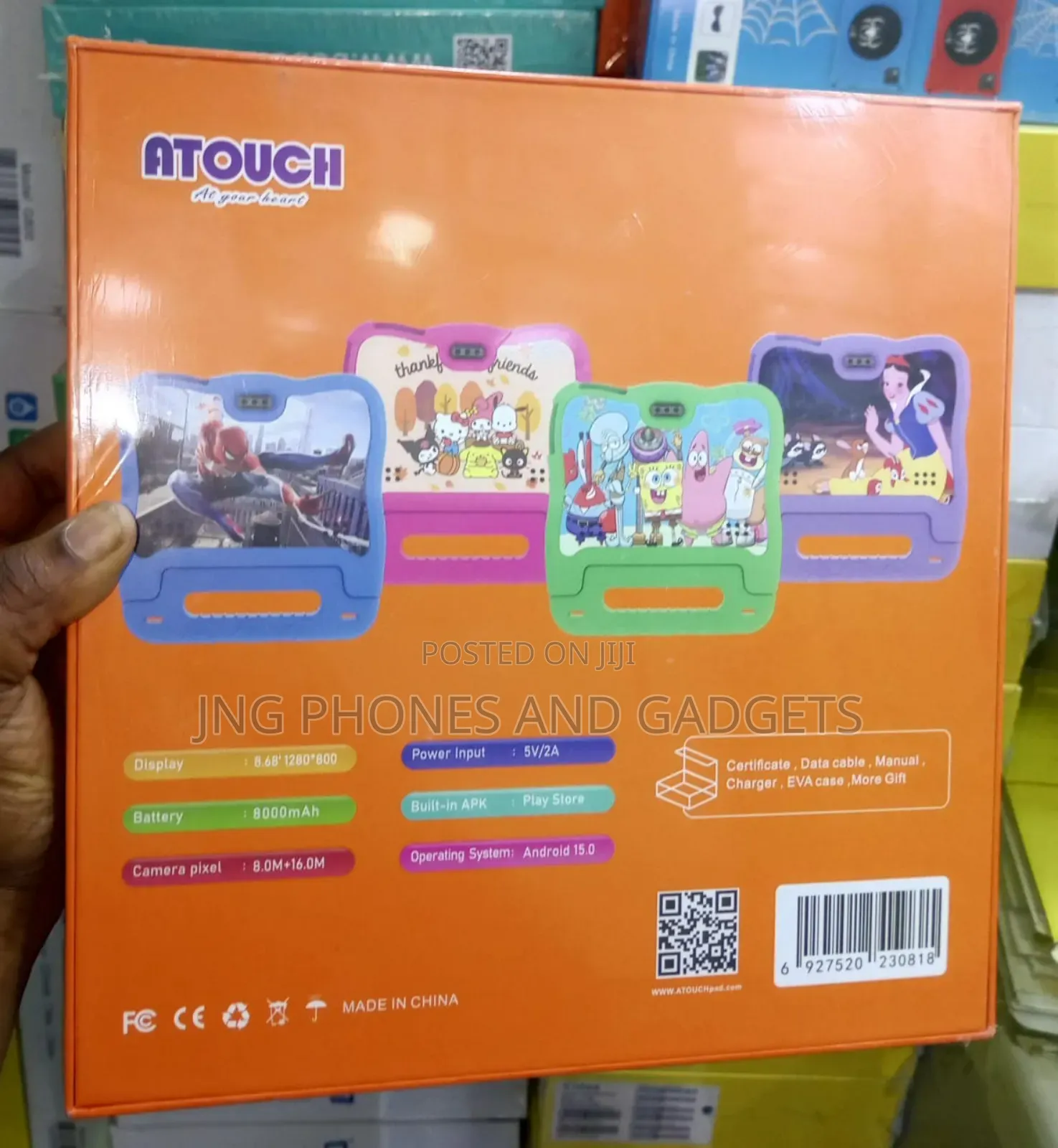 New Atouch KT10 256 GB Blue