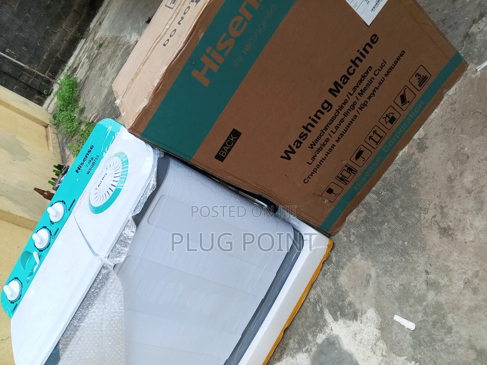 Hisense Wsq753 7.5kg Large Capacity Top Loader