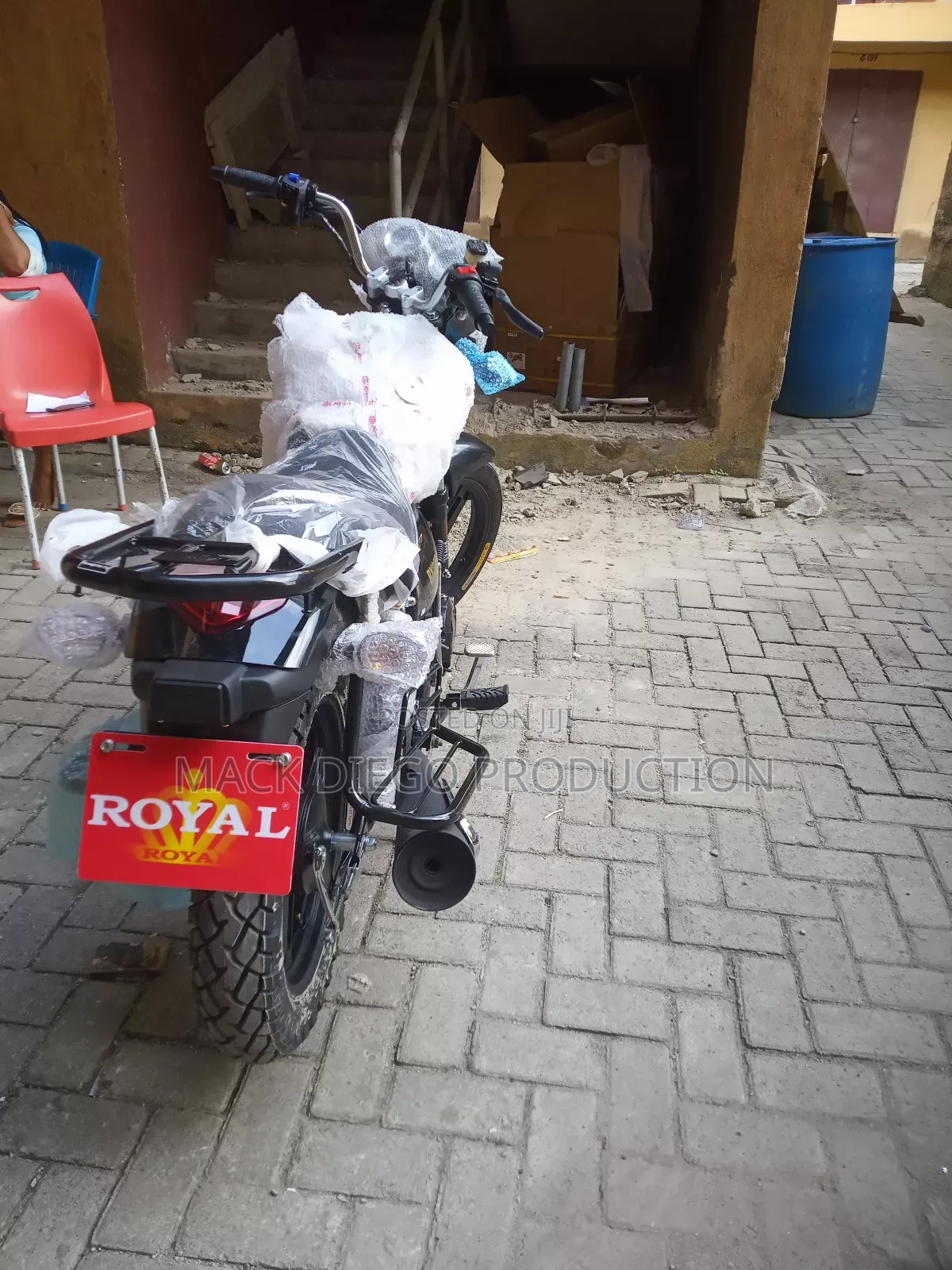 New Royal Motorcycle 2026 Black
