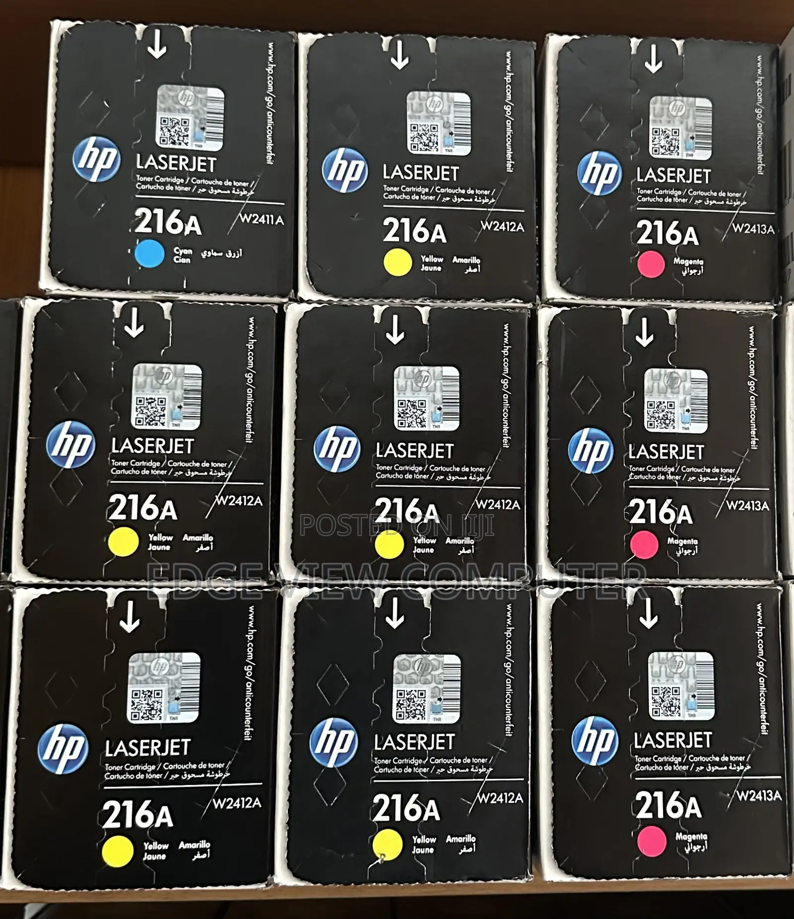 Hp 216a Cyan, Yellow And Magenta