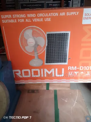 Solar Fan Rodium