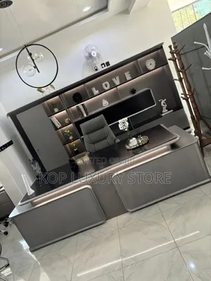 A High Executive Ceo Office Table 2.4 Meter