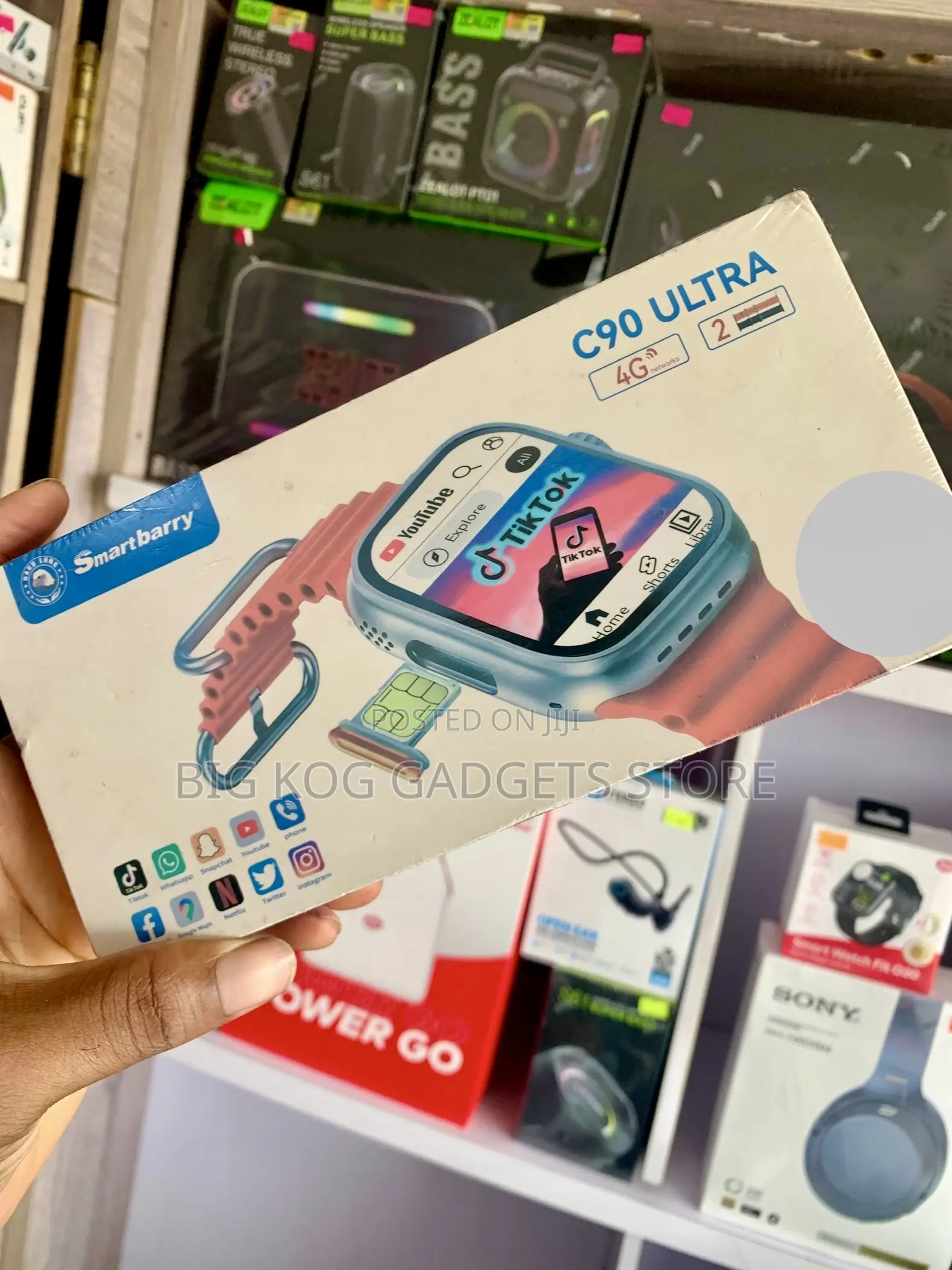 Smartbarry C90 Ultra 4g Smart Watch